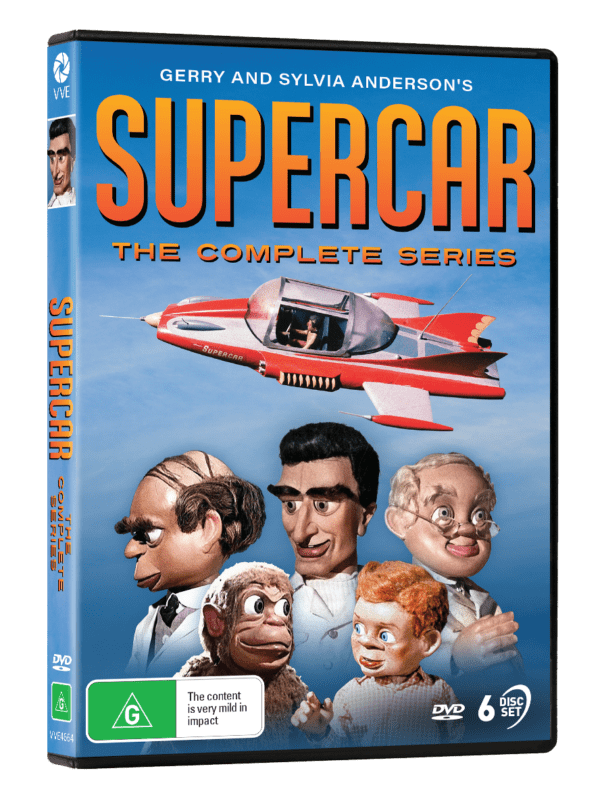 Vve4664 Supercar The Complete Series Dvd 3d