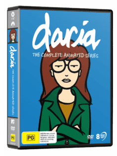 Vve4697 Daria Complete Series Dvd Art Slick 3d