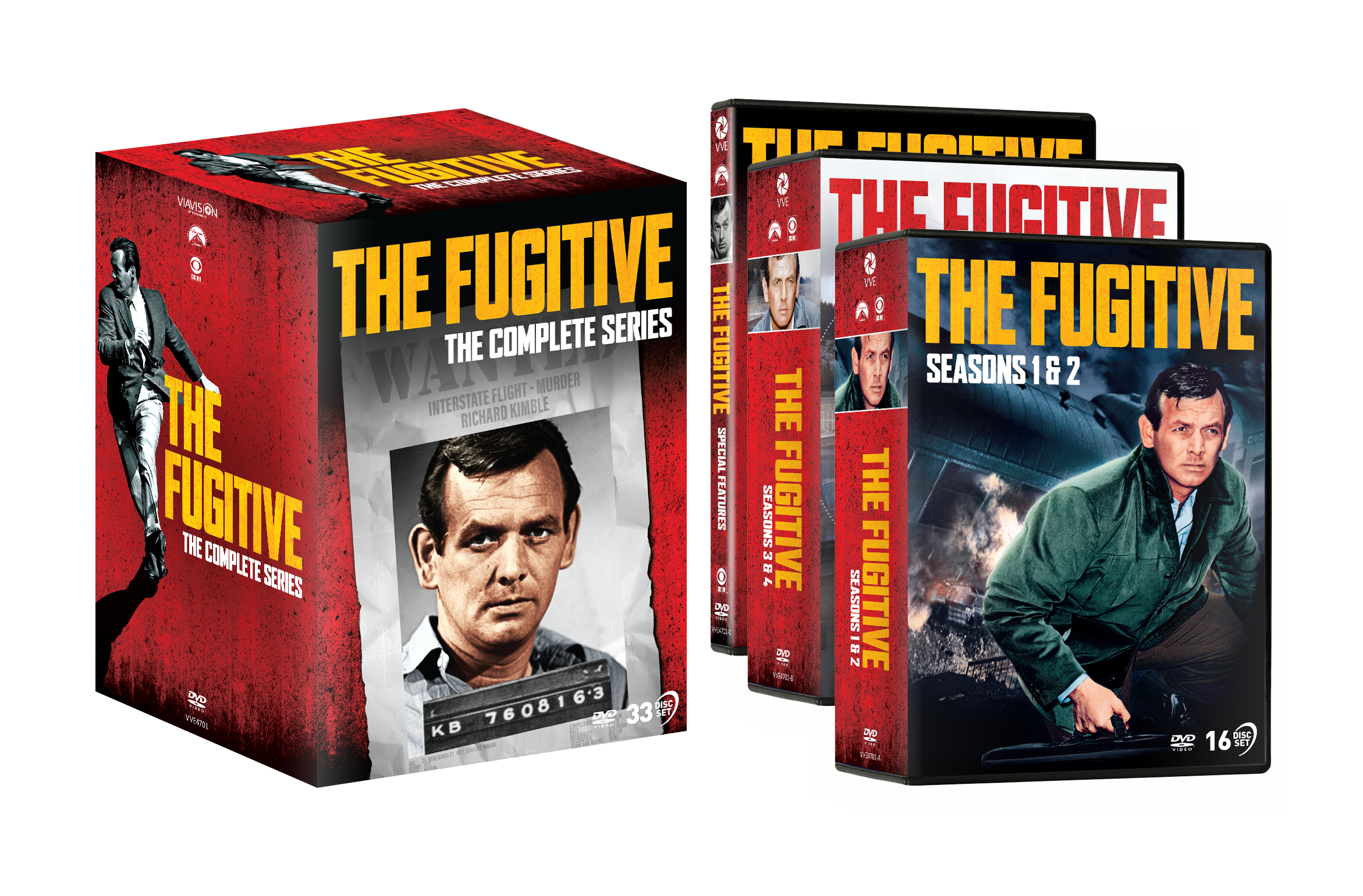 The Fugitive: The Complete Series - DVD | Via Vision