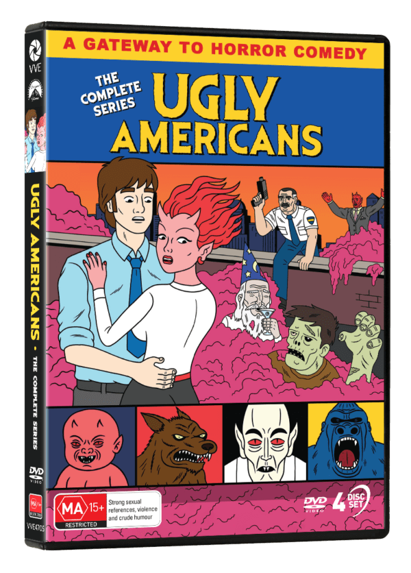 Vve4705 Ugly Americans Complete Series Dvd 3d