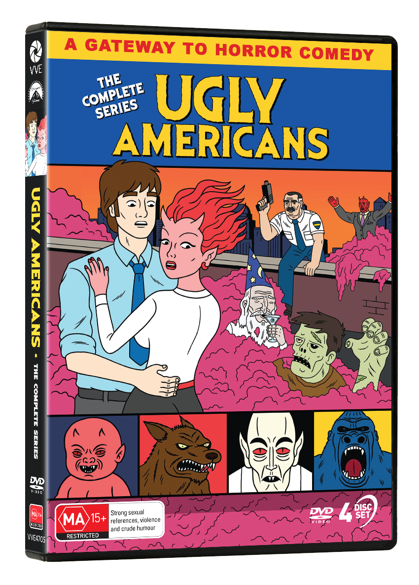 Vve4705 Ugly Americans Complete Series Dvd 3d