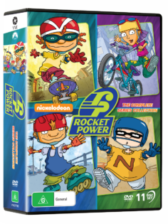 Vve4708 Rocket Power The Complete Series Dvd Art 3d