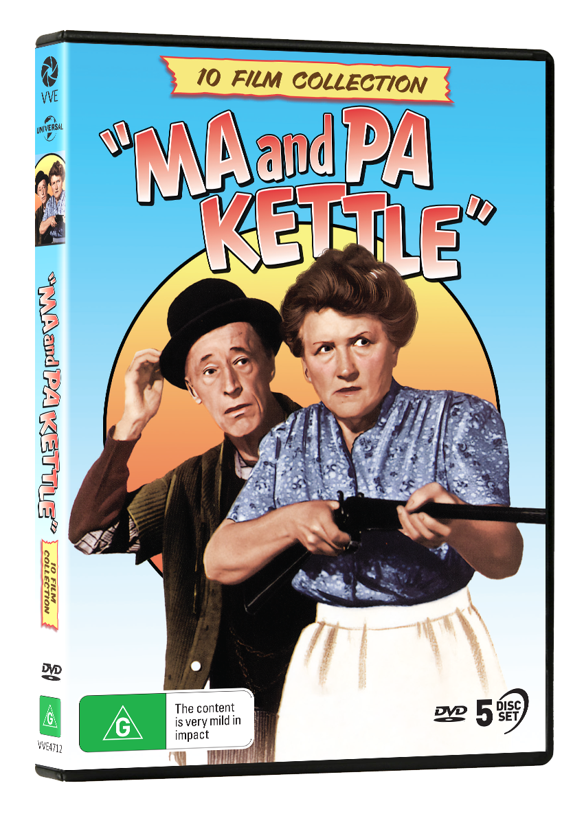 Vve4712 Ma And Pa Kettle 10 Film Collection Art V3 3d