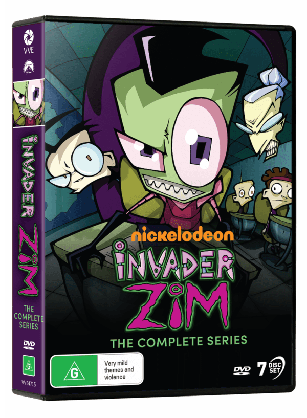 Vve4715 Invader Zim Complete Series Dvd 3d