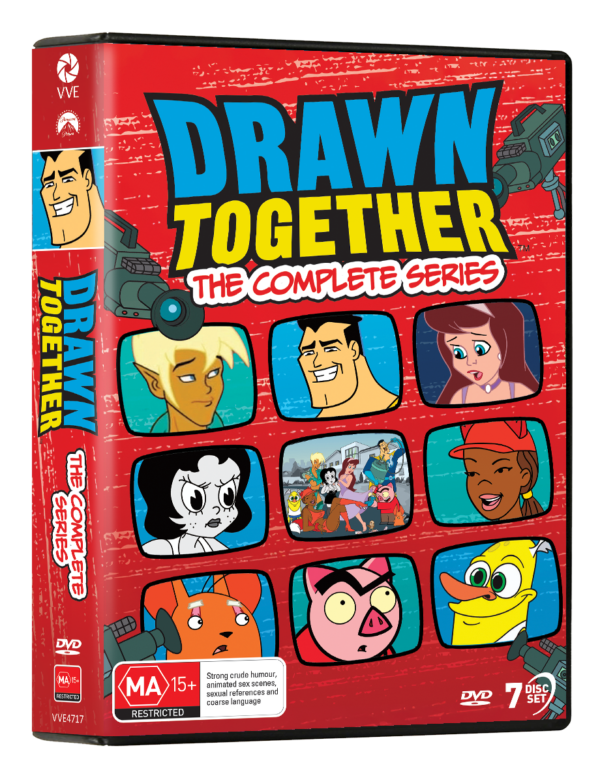 Vve4717 Drawn Together Complete Series Dvd 3d