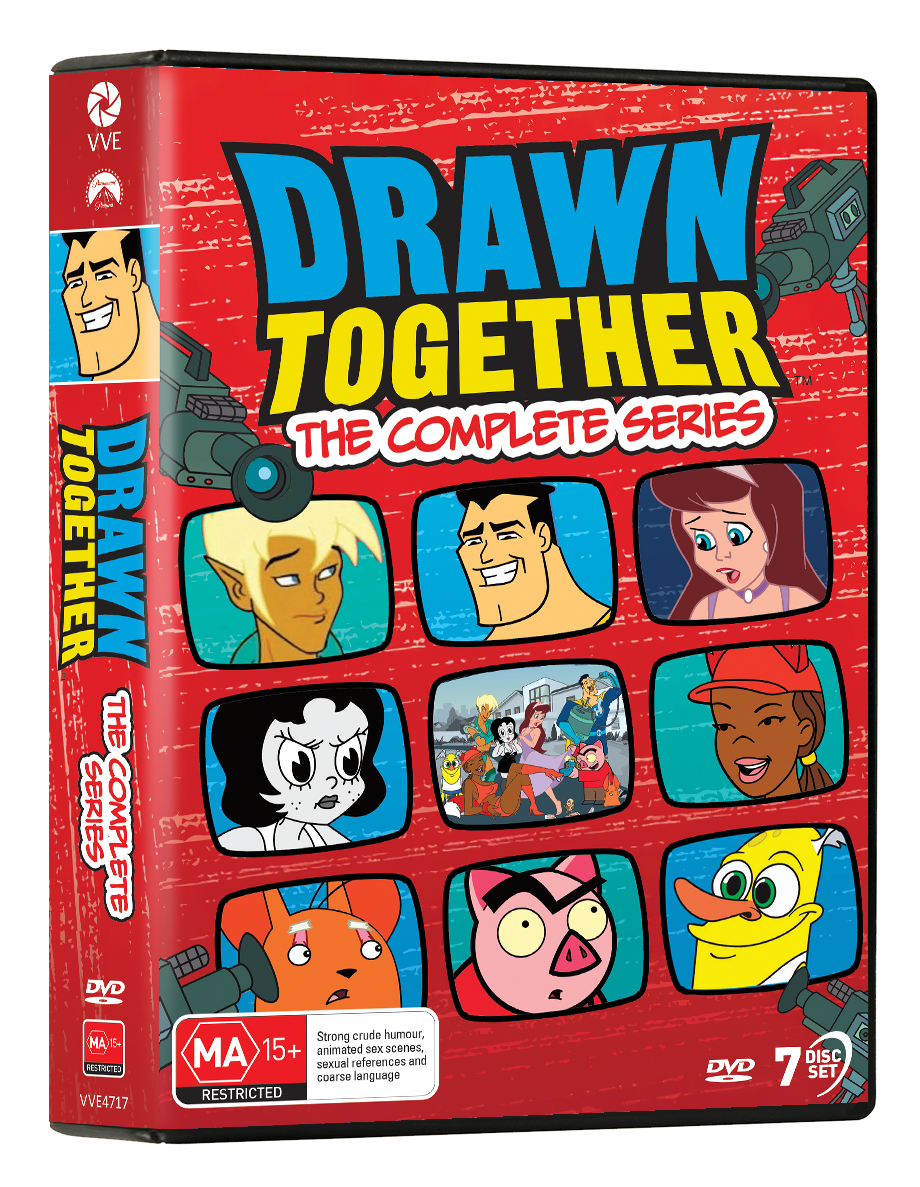 Vve4717 Drawn Together Complete Series Dvd 3d