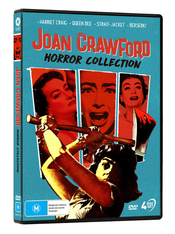 Vve4721 Joan Crawford Horror Collection Dvd 3d