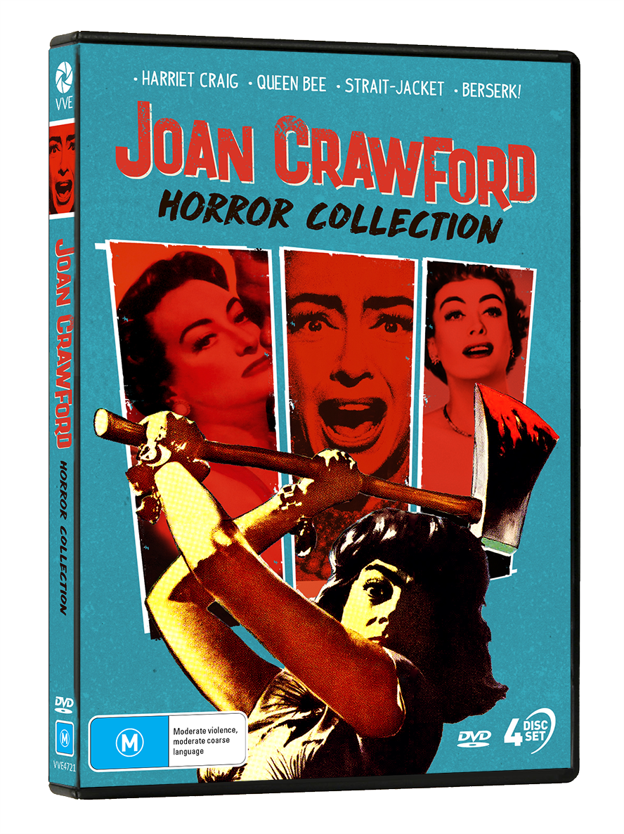 Vve4721 Joan Crawford Horror Collection Dvd 3d