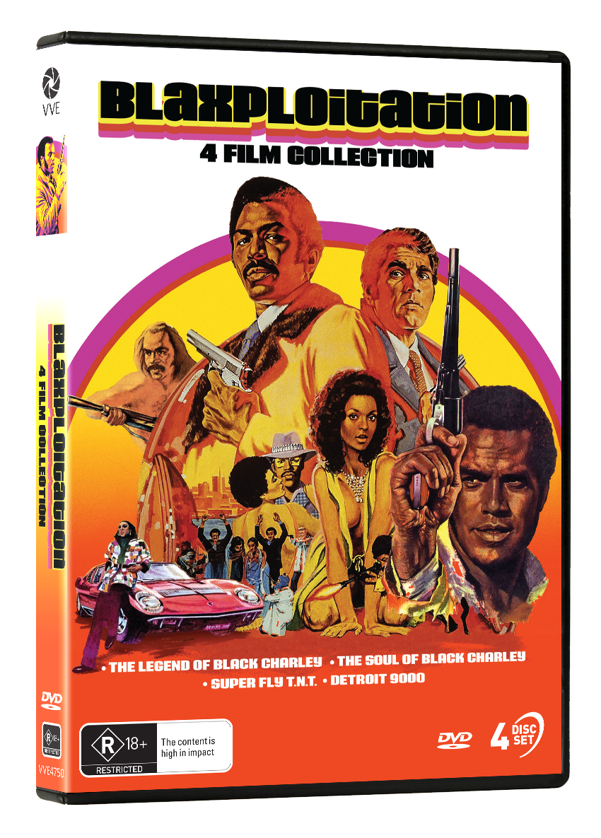 Vve4750 Blaxploitation 4 Film Collection Dvd 3d