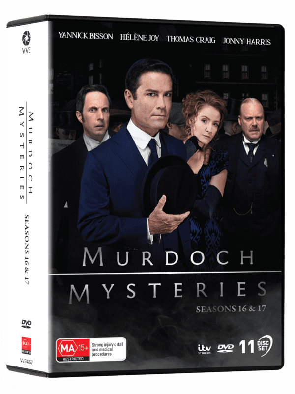 Vve4767 Murdoch Mysteries Seasons 16 & 17 Dvd 3d