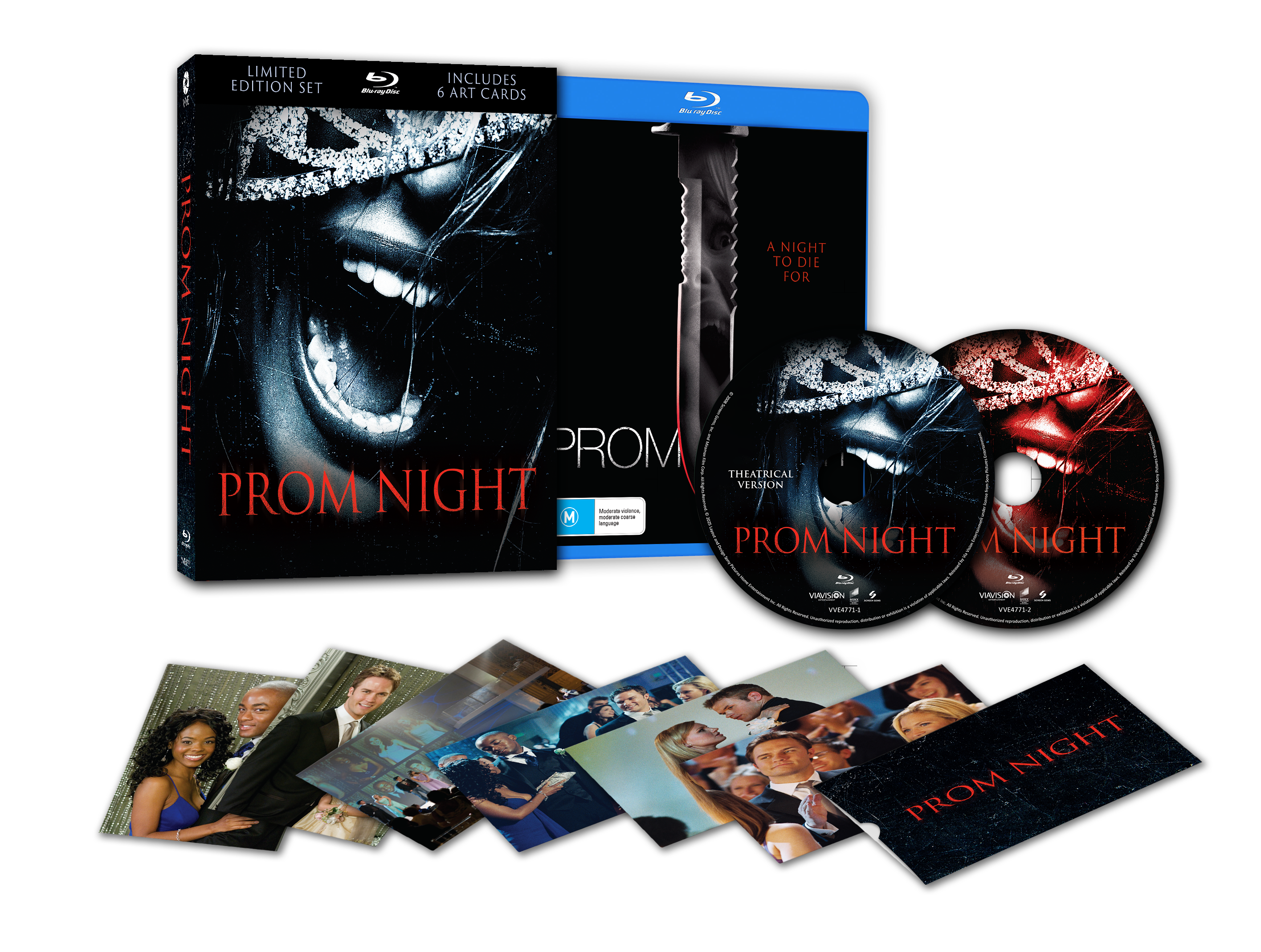 Vve4771 Prom Night Theatrical & Unrated Edition Limited Edition Blu Ray Expanded