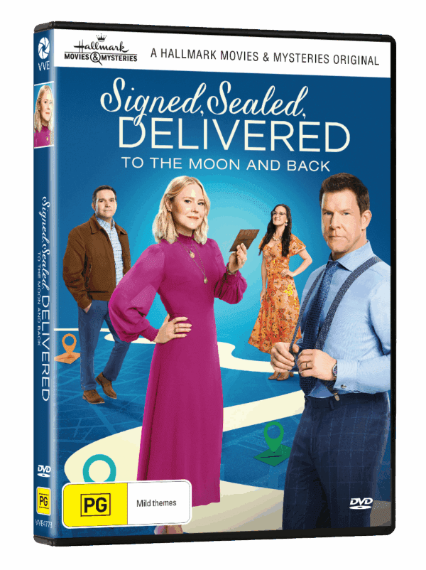 Vve4773 Signed Sealed Delivered To The Moon And Back Dvd Slick 3d