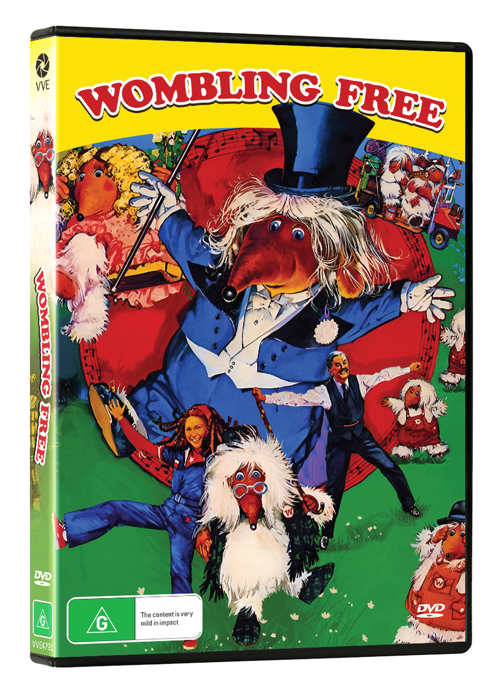 Vve4791 Wombling Free Dvd Art 3d