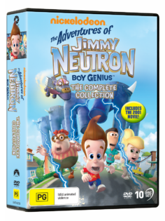 Vve4833 Jimmy Neutron Boy Genius The Complete Collection Dvd Slick 3d