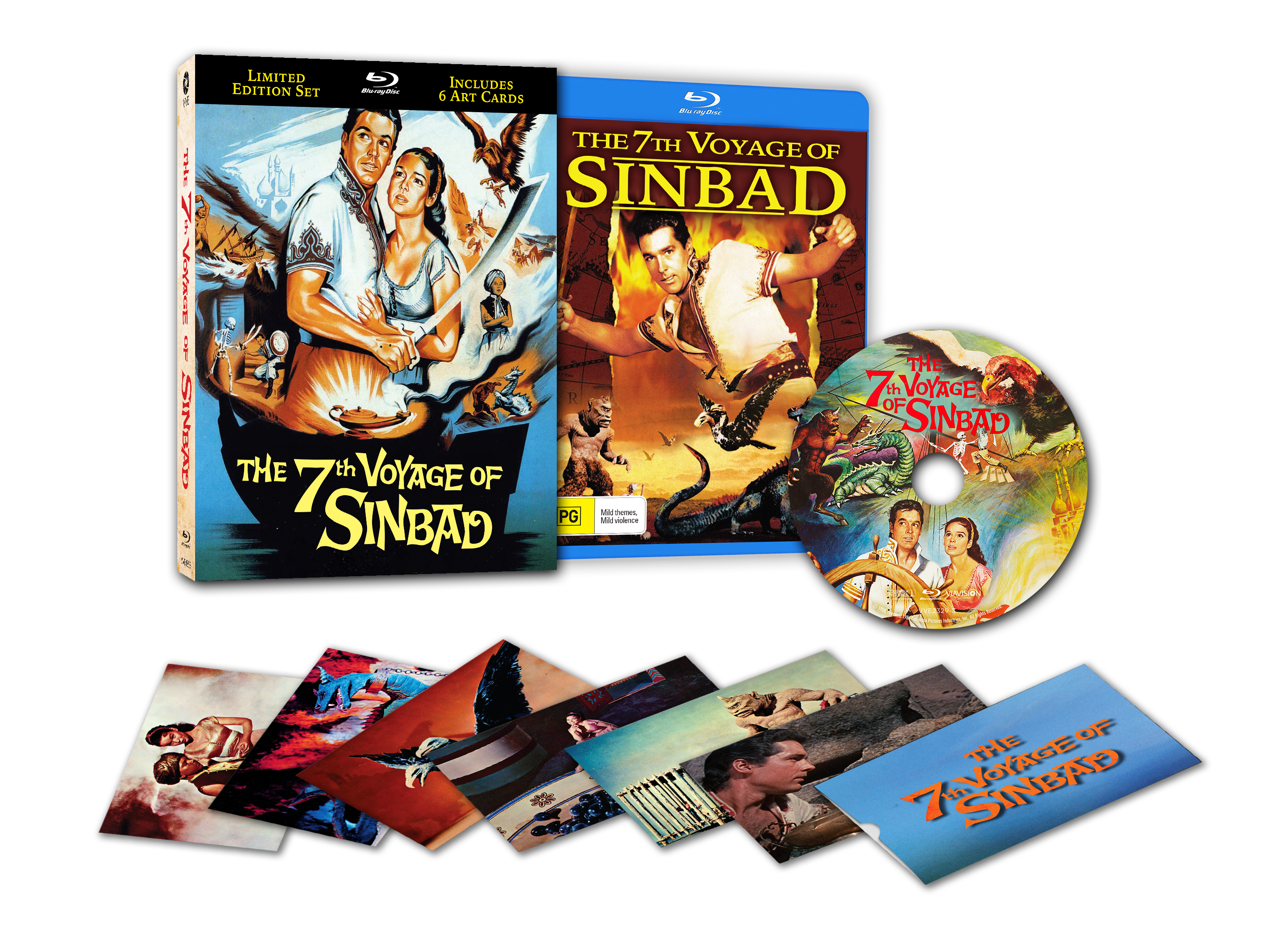 Vve4859 The 7th Voyage Of Sinbad Limited Edition Blu Ray Expanded