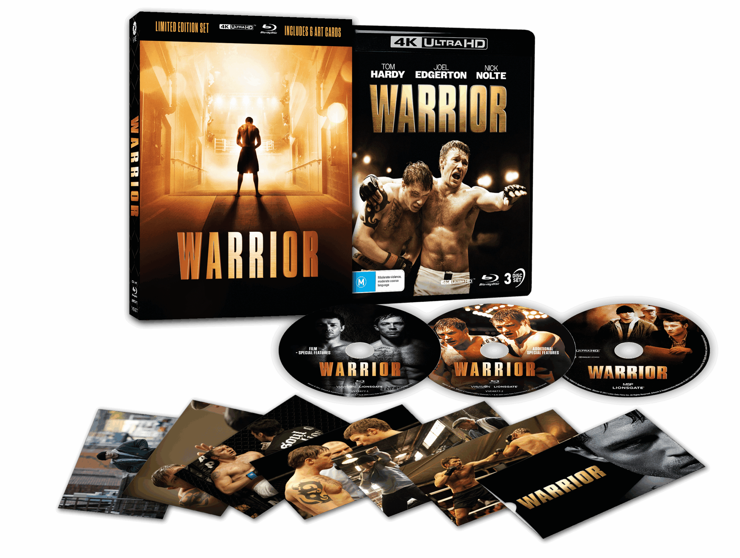 Vve4877 Warrior Limited Edition 4k + Blu Ray Expanded