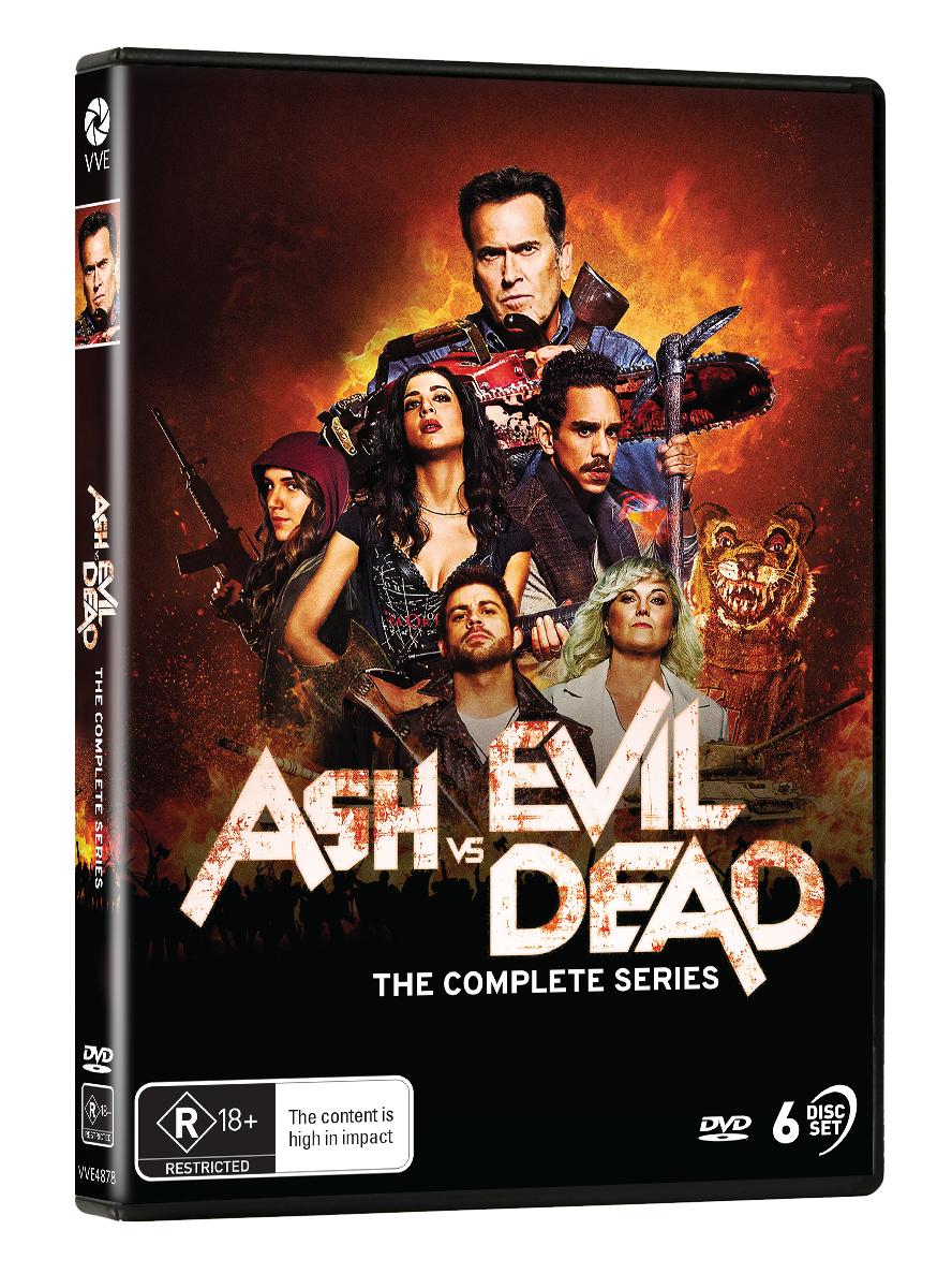 Vve4878 Ash Vs Evil Dead The Complete Series Dvd 3d