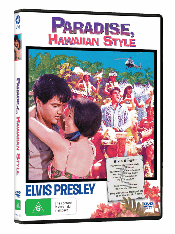 Vve4894 Paradise, Hawaiian Style Dvd Slick 3d