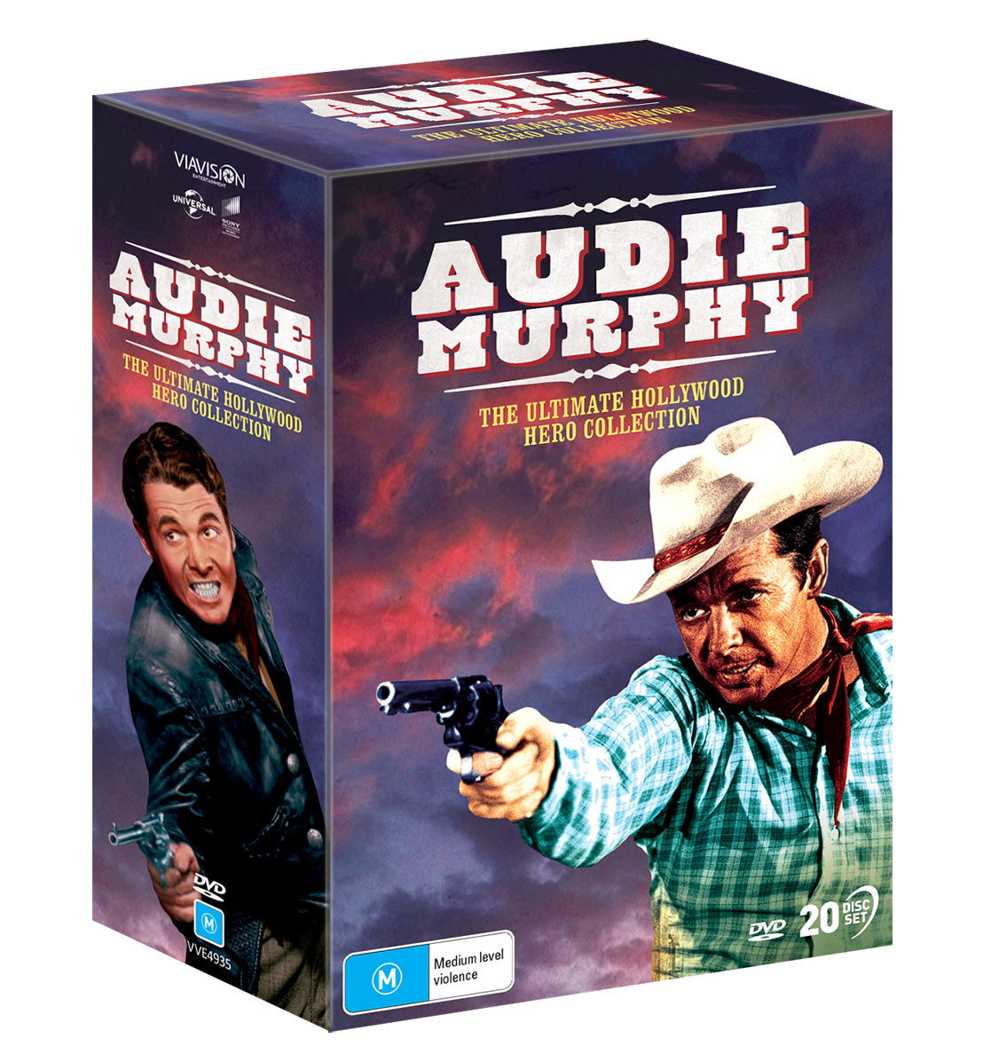 Vve4935 Audie Murphy Hollywood Hero Collection 3d