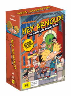 Vve4939 Hey Arnold! The Complete Collection Dvd Slipcase 3d