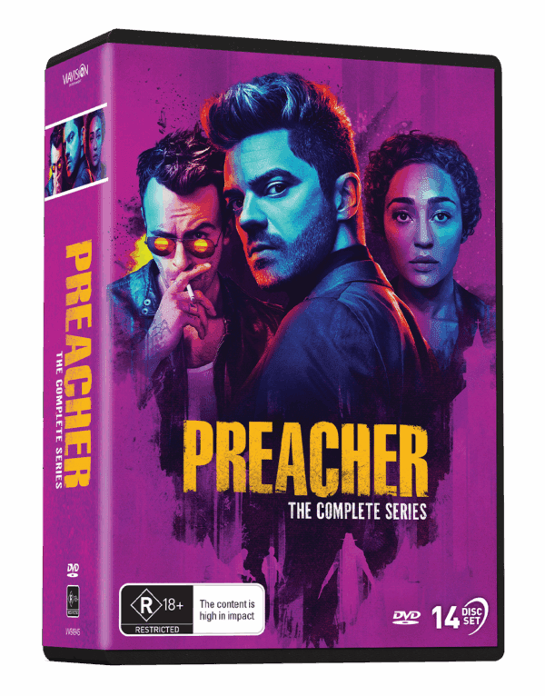 Vve4945 Preacher The Complete Series Dvd Slick 3d