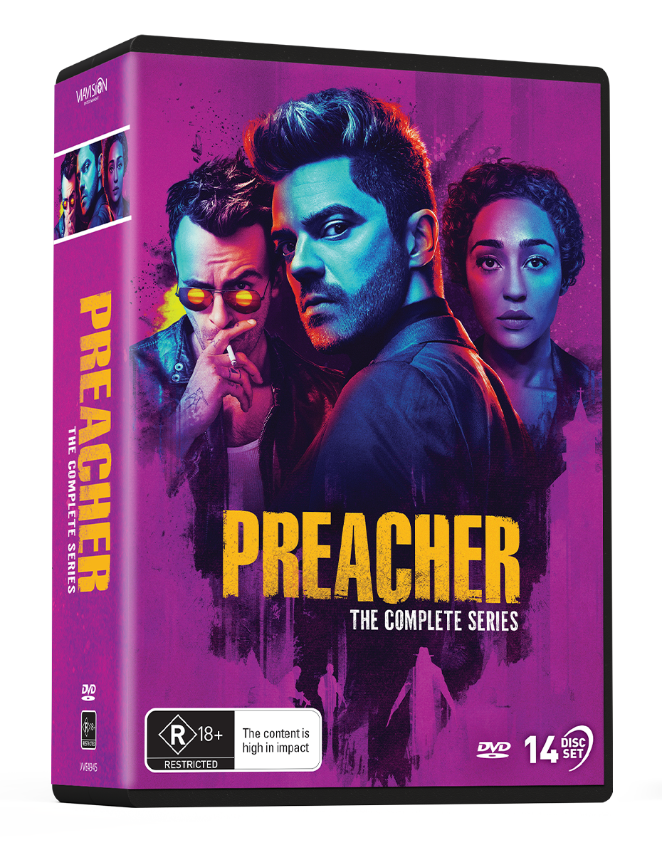 Vve4945 Preacher The Complete Series Dvd Slick 3d