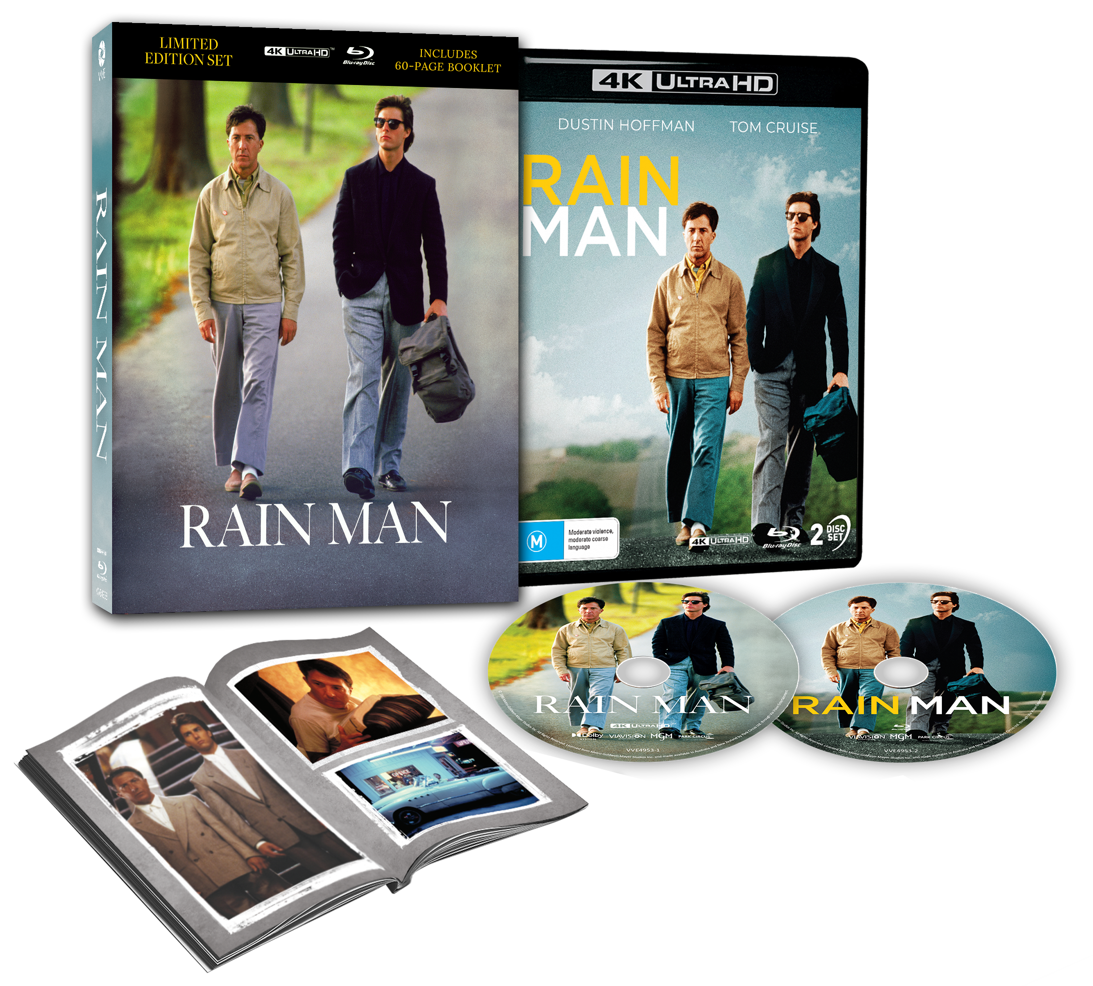 Vve4953 Rain Man Limited Edition 4k + Blu Ray Expanded With Booklet