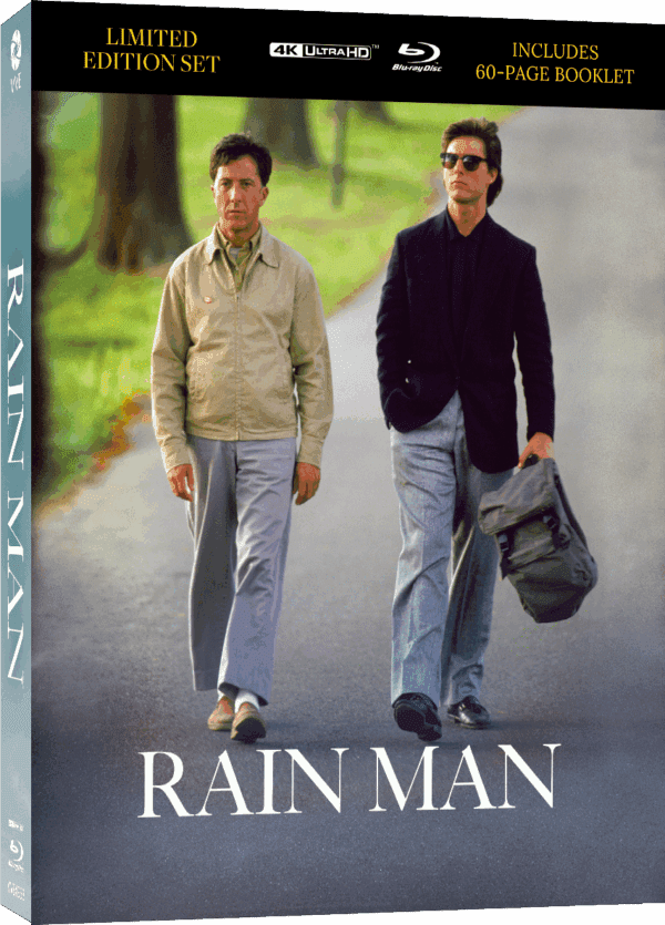Vve4953 Rain Man Limited Edition 4k + Blu Ray Slipcase 3d Booklet