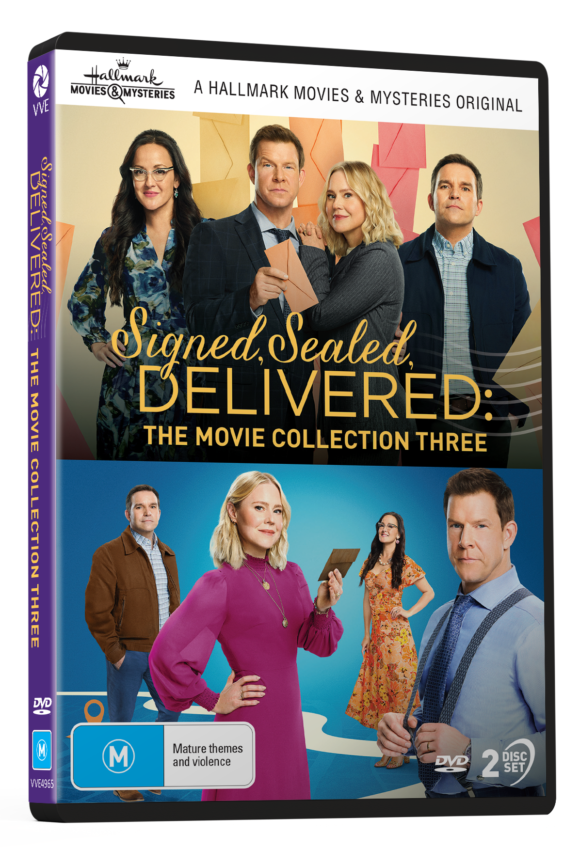 Vve4965 Signed, Sealed, Delivered Movie Collection 3 Dvd Slick 3d