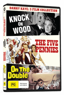 Vve5010 Danny Kaye 3 Film Collection Dvd Slick 3d