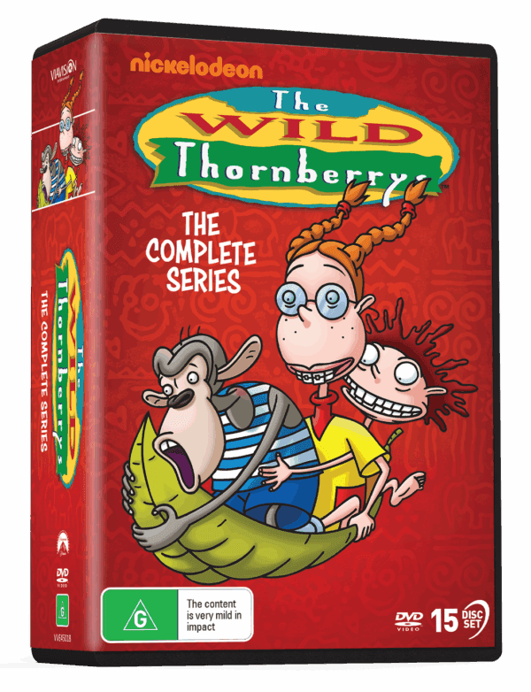 Vve5018 The Wild Thornberrys The Complete Series Dvd Slick 3d