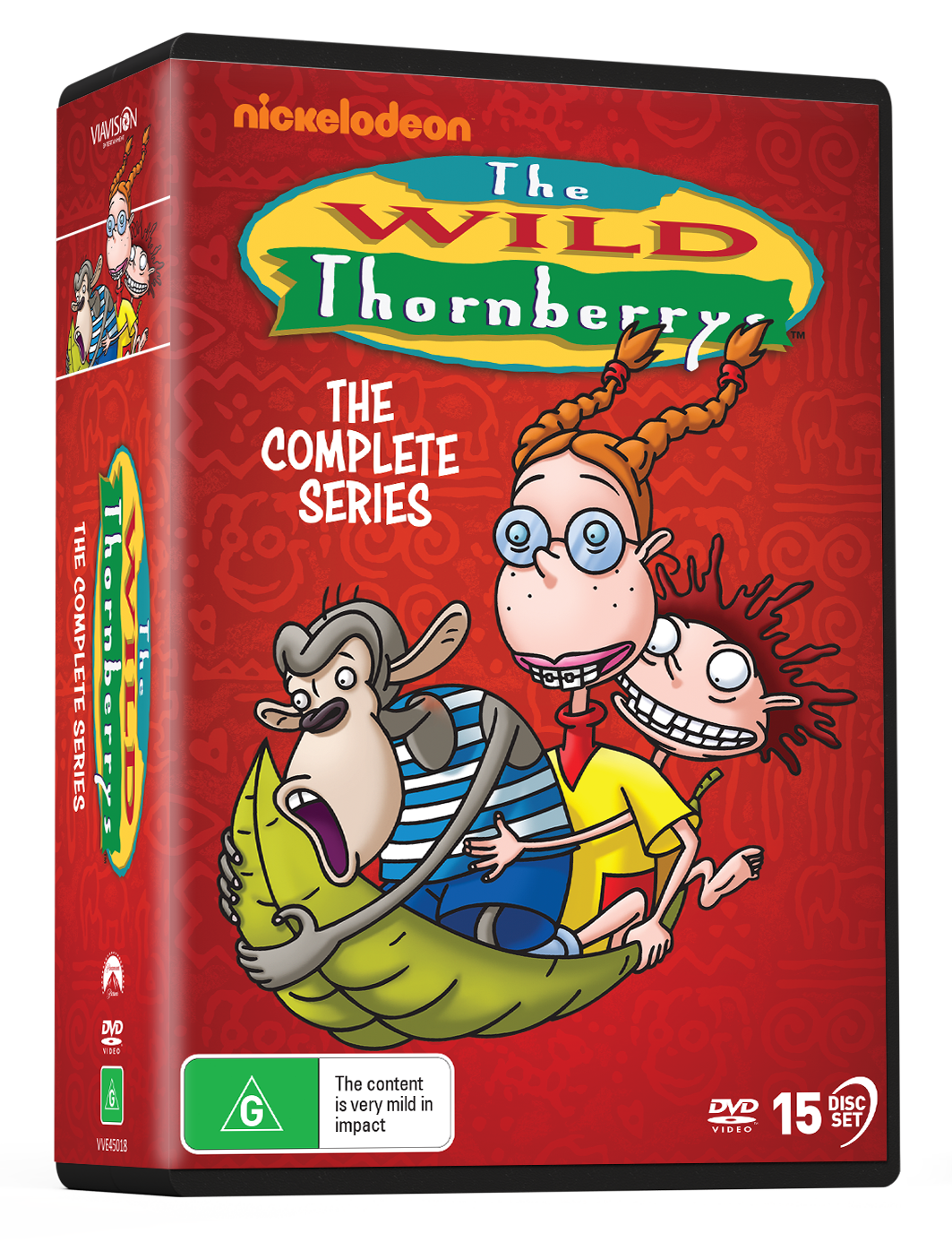 Vve5018 The Wild Thornberrys The Complete Series Dvd Slick 3d
