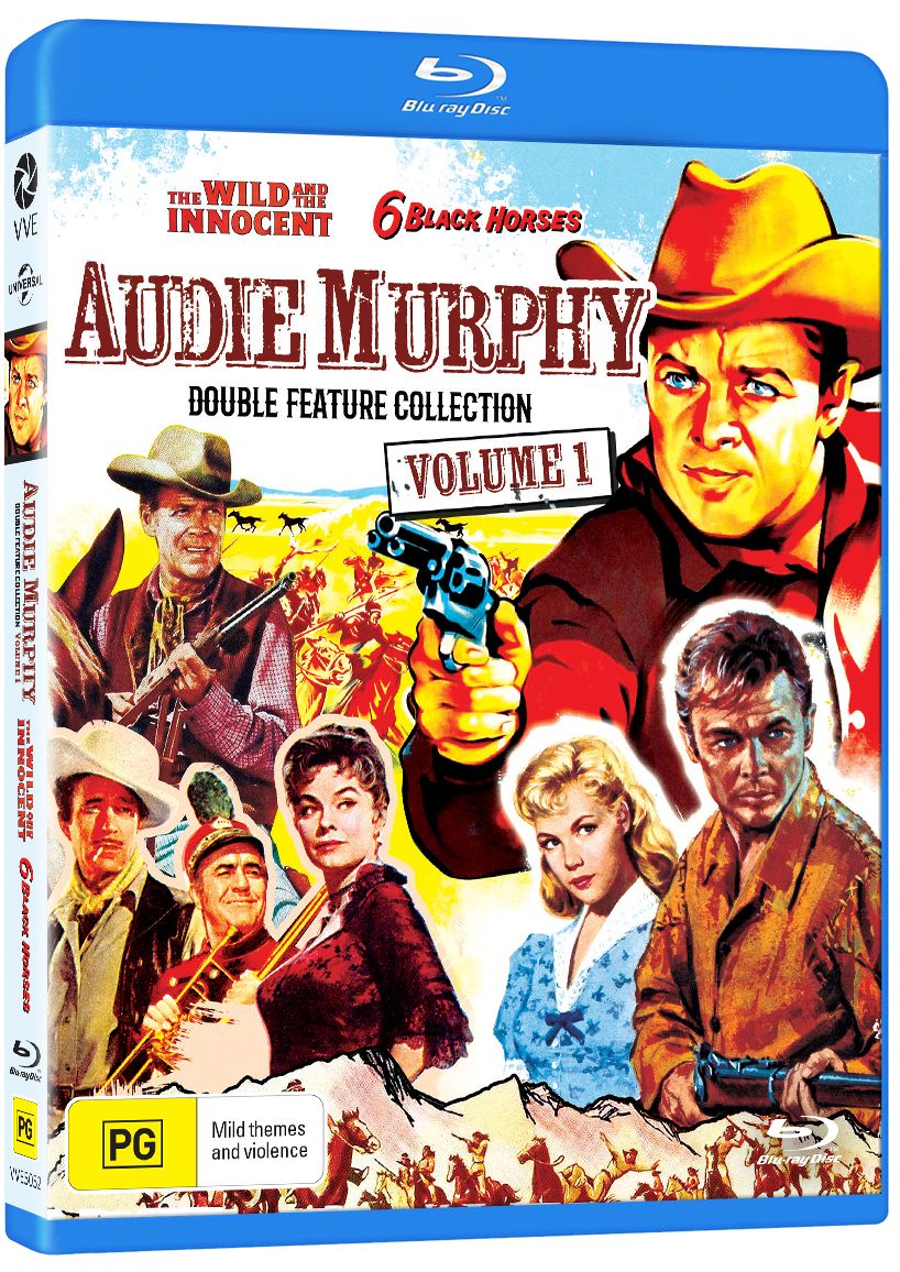 Vve5052 Audie Murphy Double Feature Collection One Bd Slick 3d