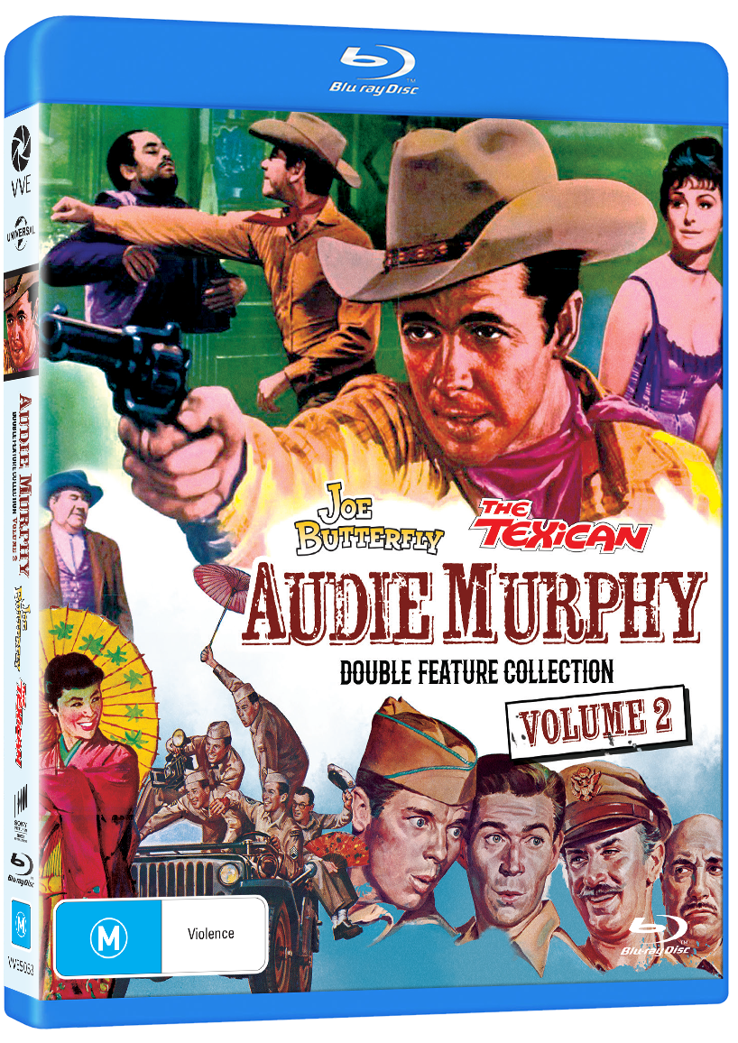 Vve5053 Audie Murphy Double Feature Collection Two Bd Slick 3d