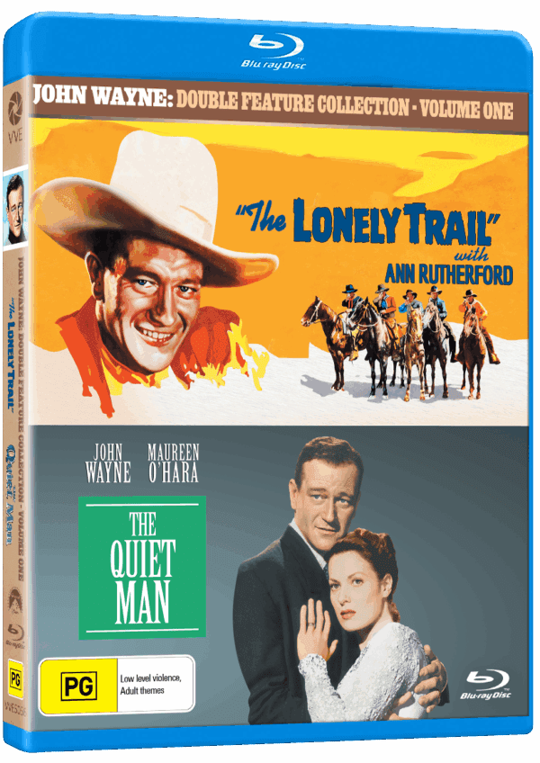 Vve5056 John Wayne Double Film Pack Collection One Blu Ray Slick 3d