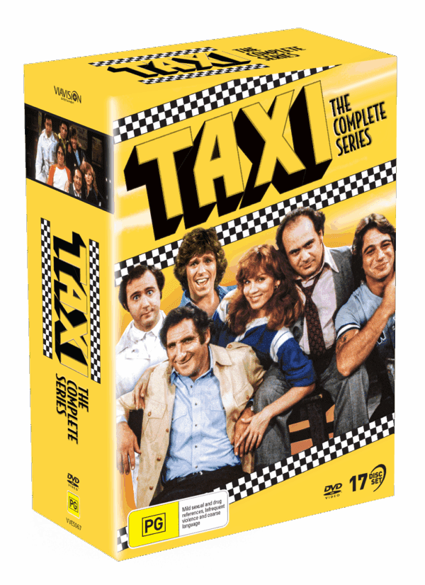 Vve5067 Taxi The Complete Series Dvd Slipcase 3d
