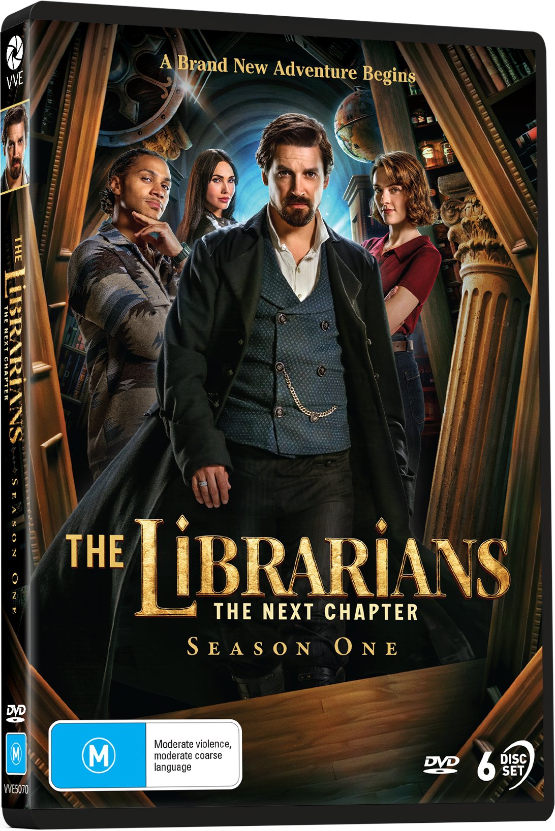 Vve5070 The Librarians The Next Chapter Season One Dvd Slick 3d