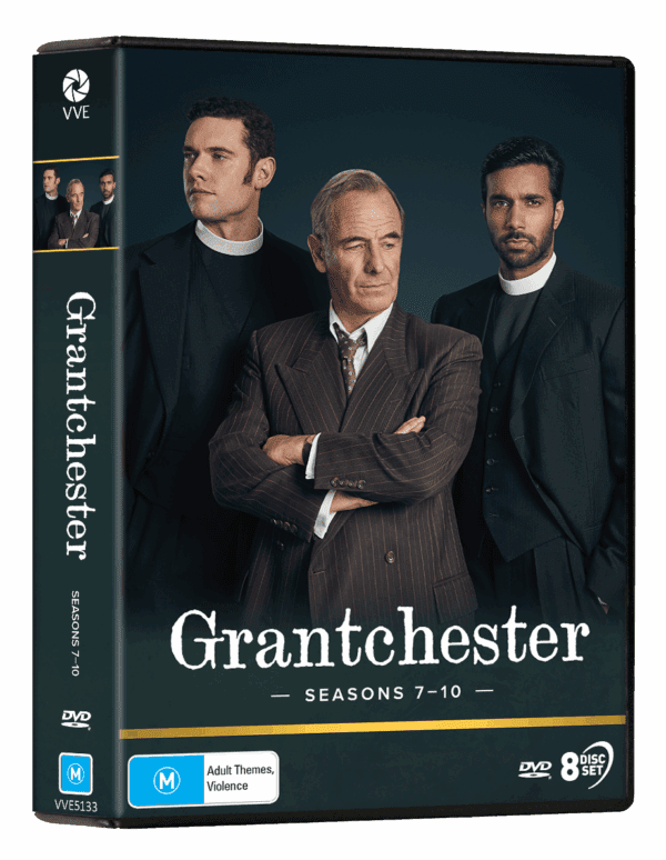 Vve5133 Grantchester Seasons 7 10 Dvd 3d Slick