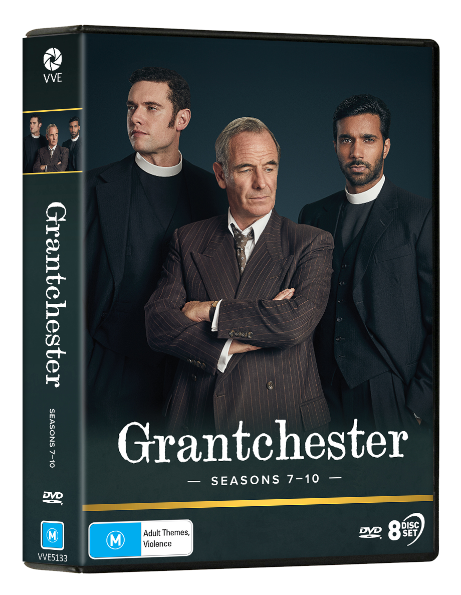 Vve5133 Grantchester Seasons 7 10 Dvd 3d Slick