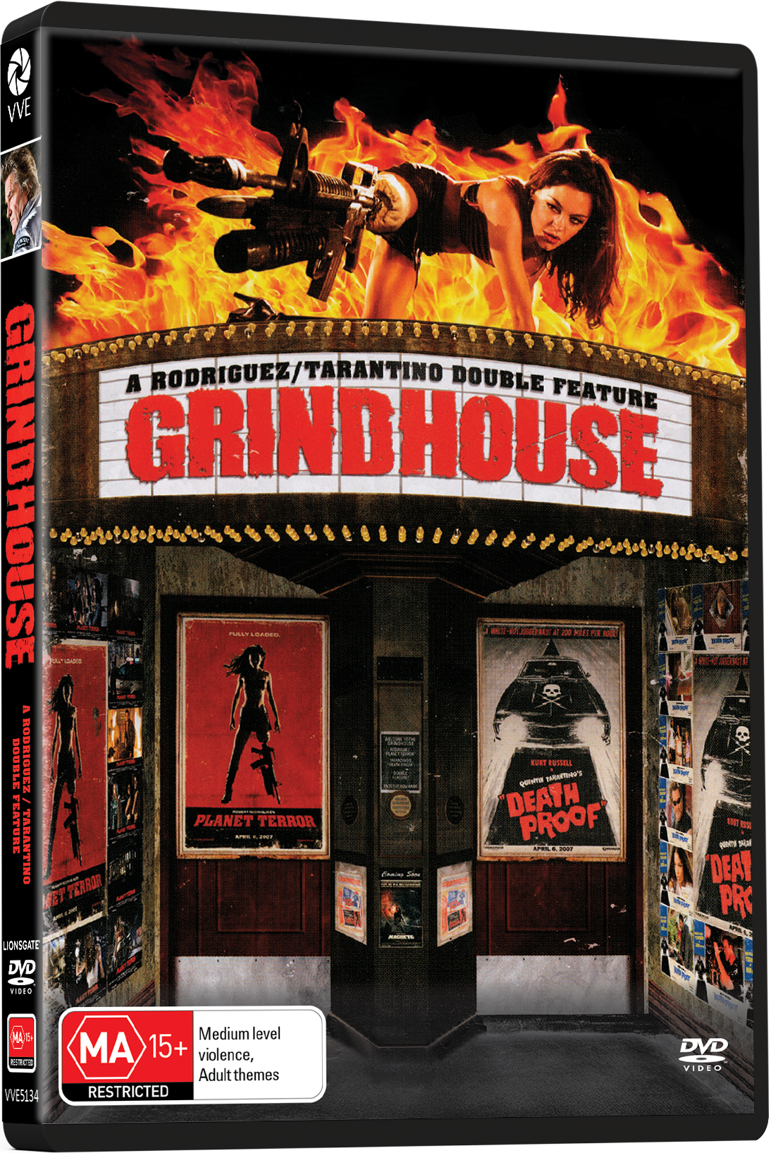 Vve5134 Grindhouse Dvd Slick 3d