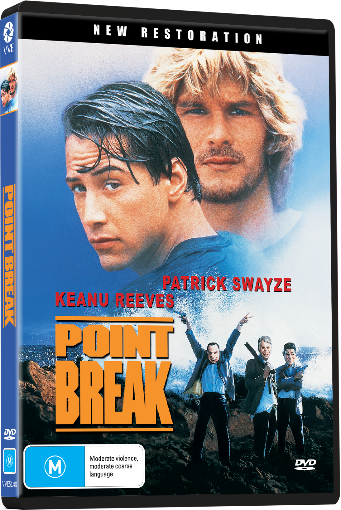 Vve5140 Point Break Dvd Slick 3d