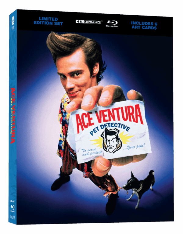 Vve5158 Ace Ventura Pet Detective Limited Edition 4k + Blu Ray Hardcase Jcard 3d
