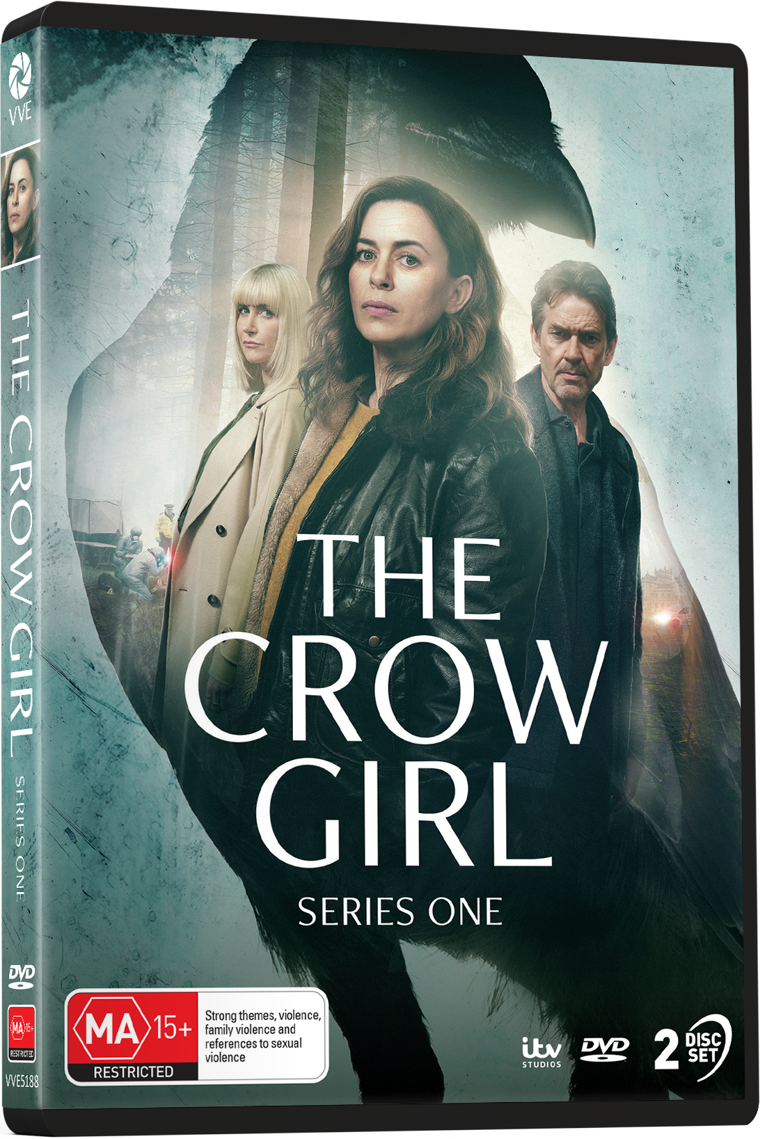 Vve5188 The Crow Girl Series One Dvd Slick 3d
