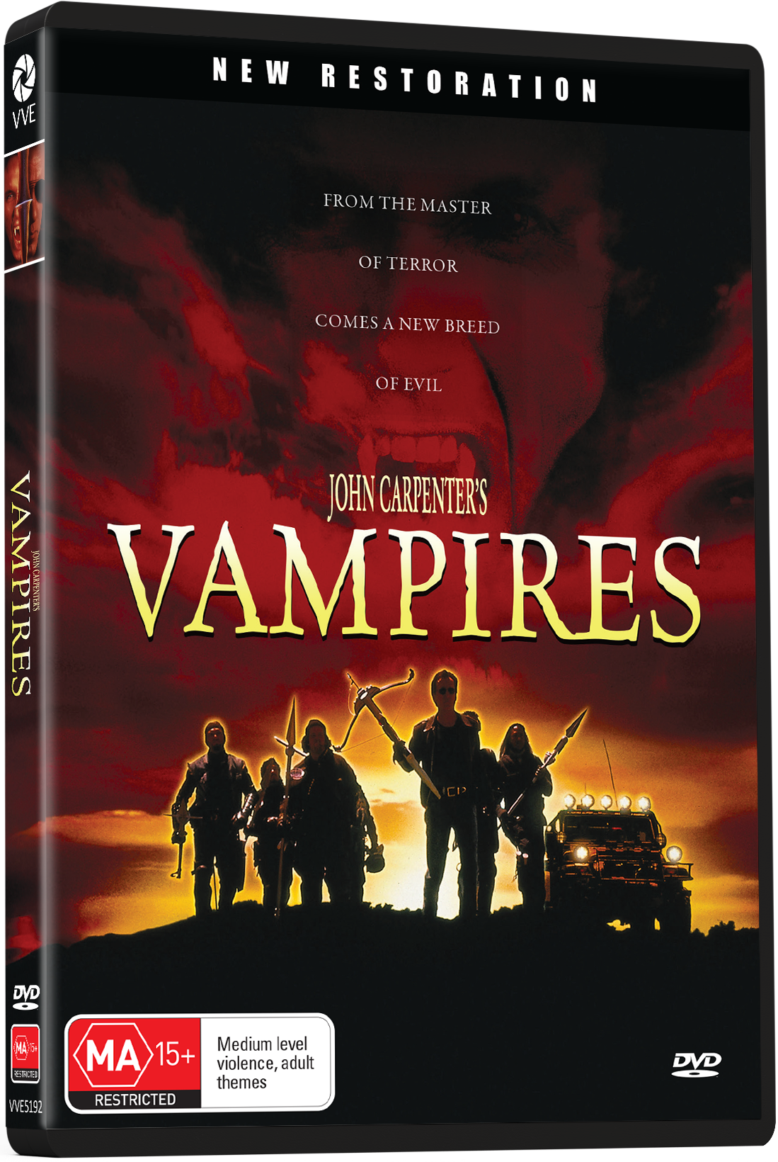 Vve5192 John Carpenter's Vampires Dvd Slick 3d