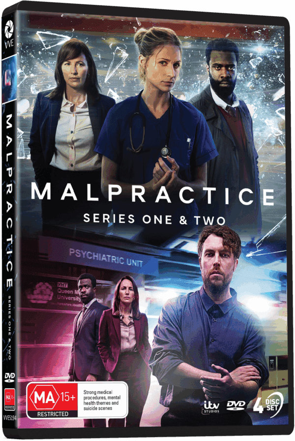 Vve5194 Malpractice Series One And Two Dvd Slick 3d