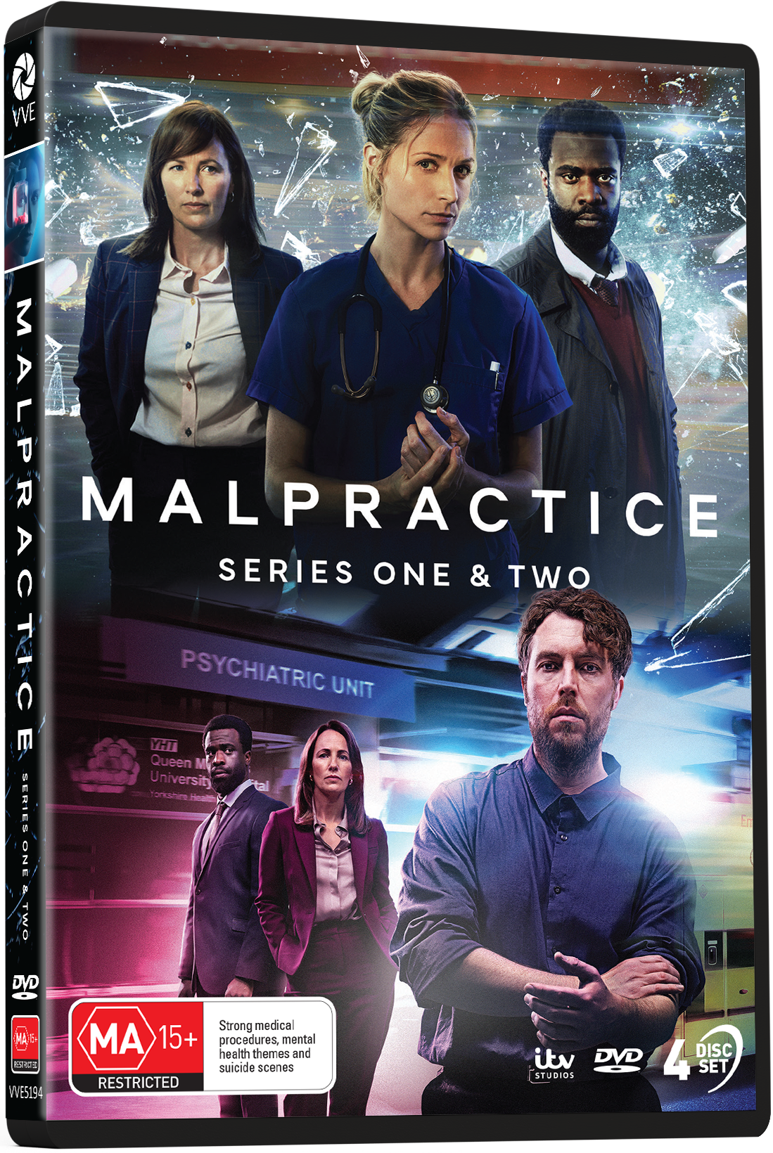 Vve5194 Malpractice Series One And Two Dvd Slick 3d