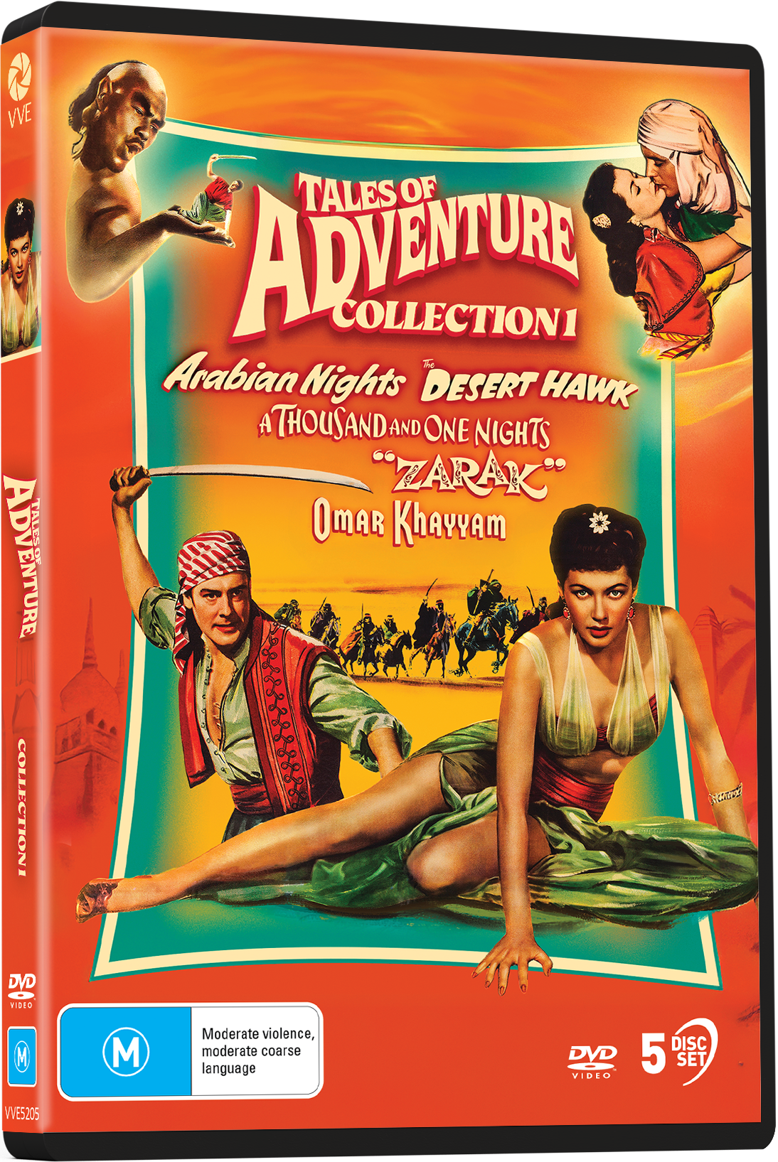 Vve5205 Tales Of Adventure Collection 1 Dvd Slick 3d