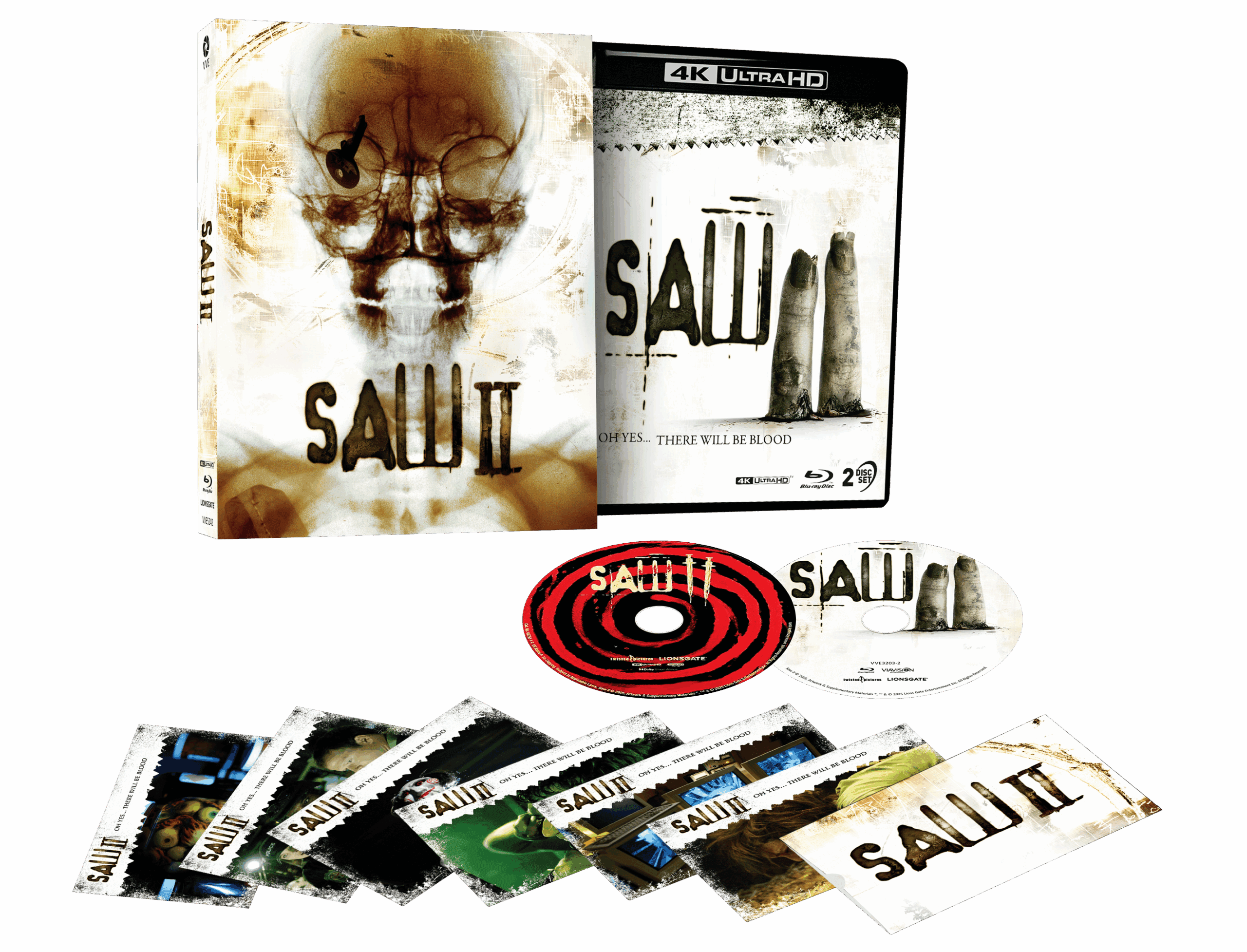 Vve5242 Saw Ii Limited Edition 4k + Blu Ray Expanded
