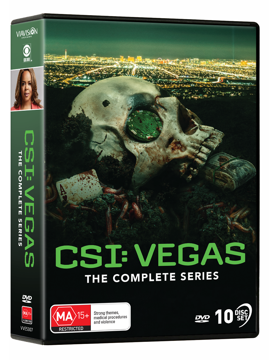 Vve5307 Csi Vegas The Complete Series Dvd Slick 3d
