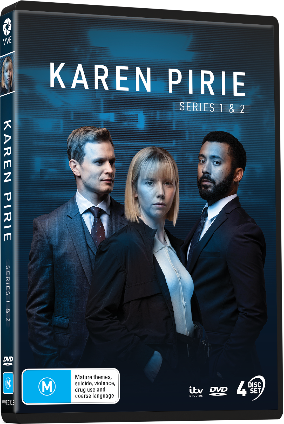 Vve5318 Karen Pirie Series 1 & 2 Dvd Slick 3d